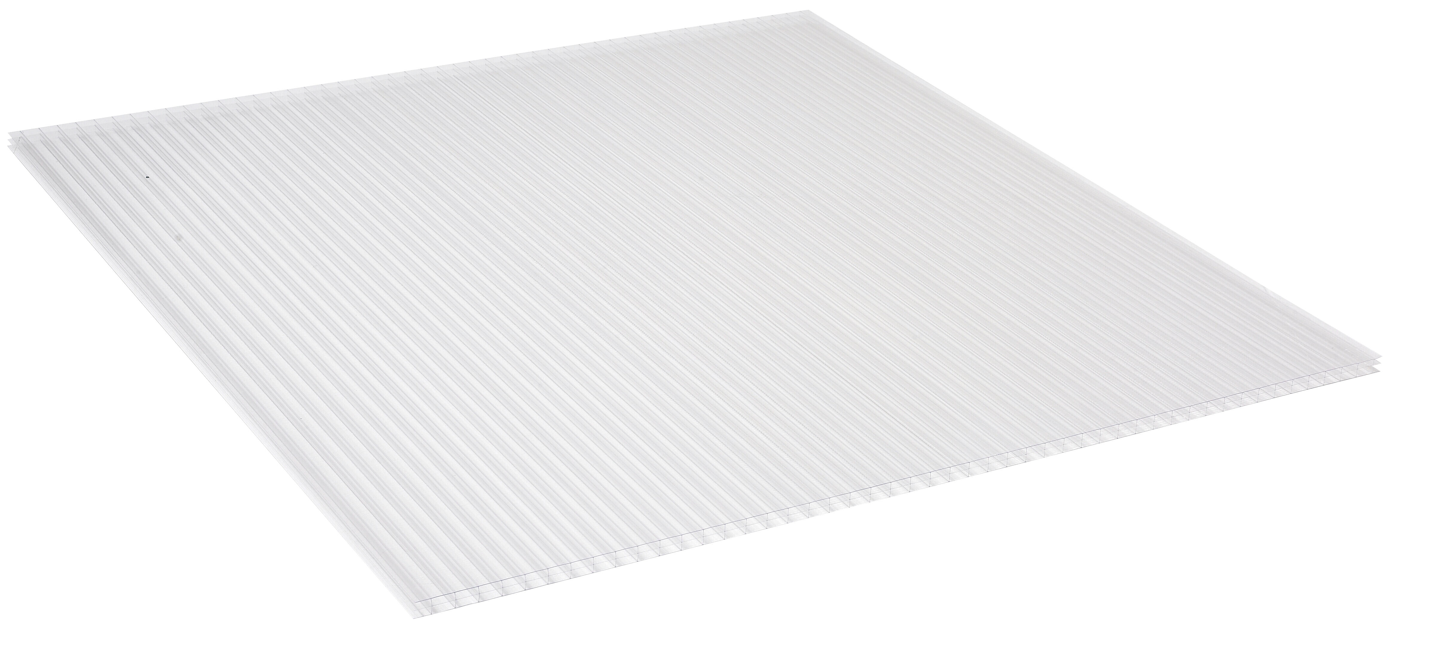 Plaque polycarbonate claire Ep.16 mm L.300 x l.98 cm - 2