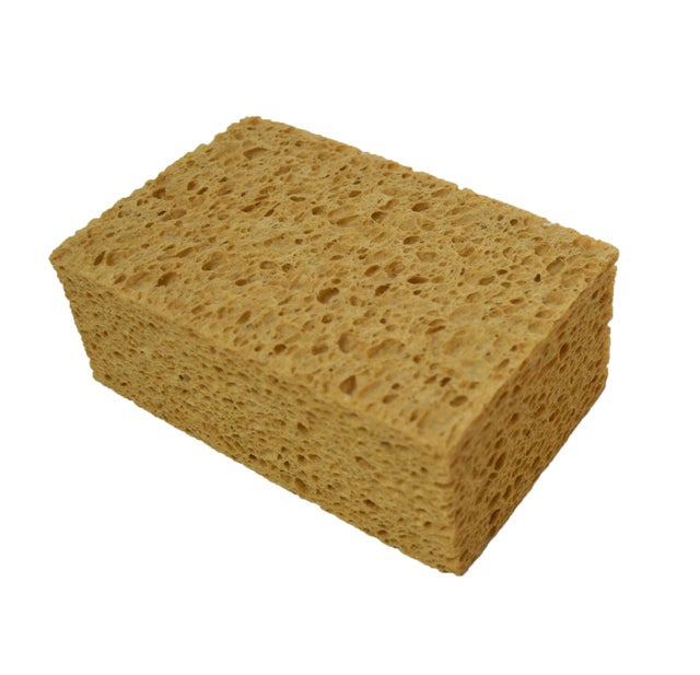 Éponge végétal gros travaux 14 x 9 cm - ROZENBAL