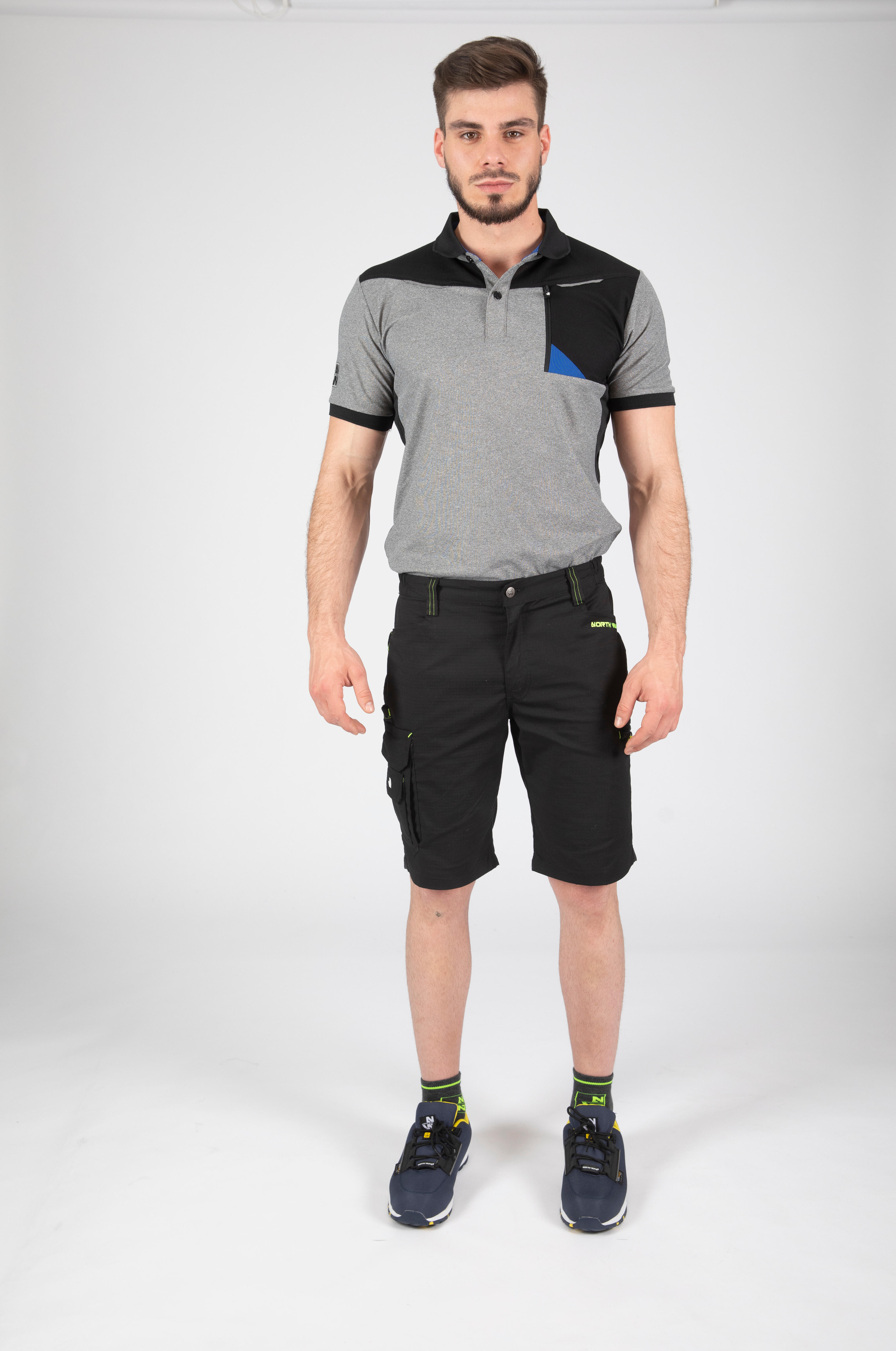 Short de travail noir T.40 Jack - NORTH WAYS - 5