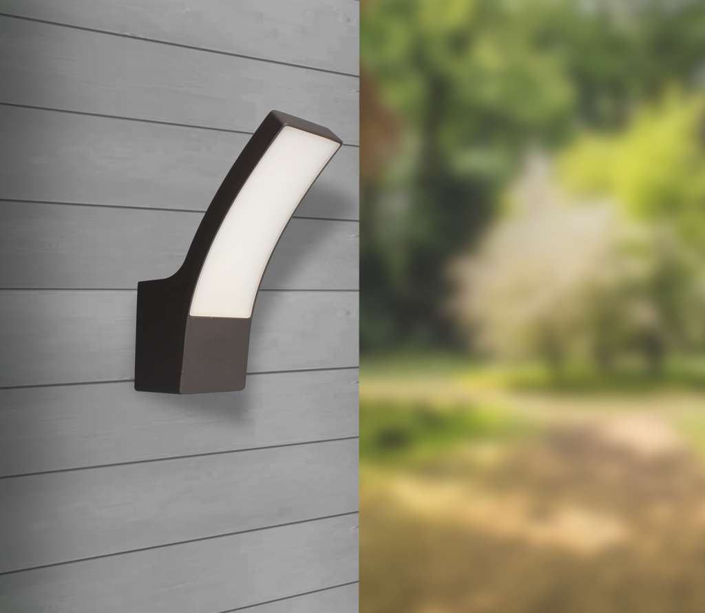 Applique murale LED gris anthracite CURVE R - ARLUX - 4