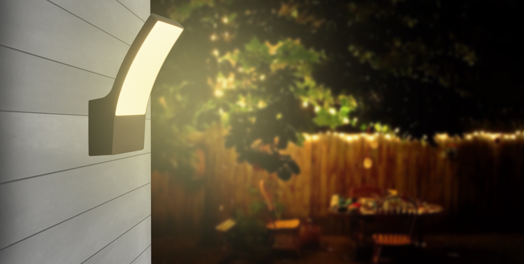 Applique murale LED gris anthracite CURVE R - ARLUX - 3