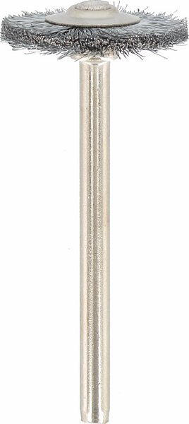Lot de 2 brosses acier couronne - DREMEL  - 2