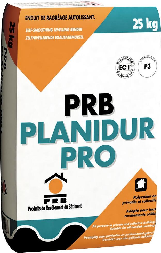 Ragréage P3 intérieur 25 kg - Planidur PRB - 2
