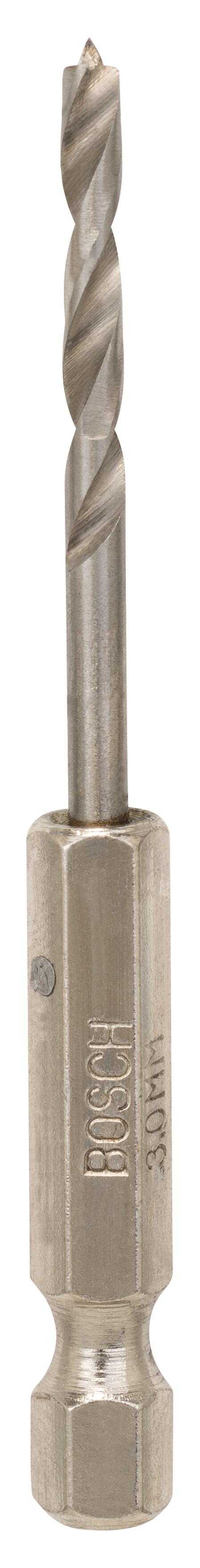 Mèche à bois Diam.3 mm L.74 mm - BOSCH - 3