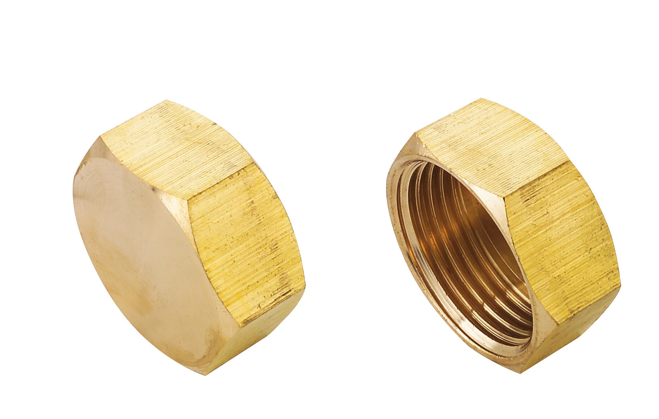 Raccord bouchon femelle F.15X21(1/2'') cuivre à visser - (lot de 10) - 2