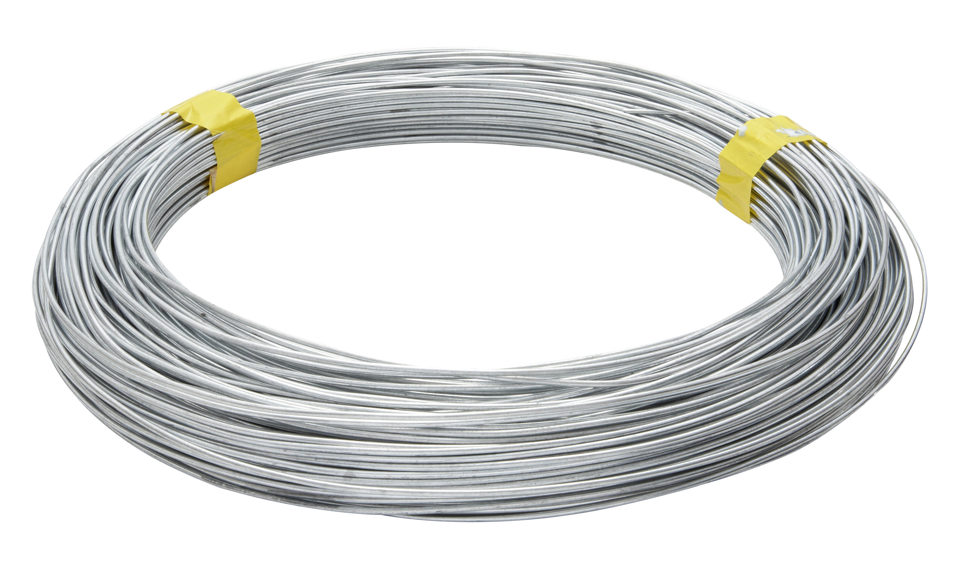 Fil de tension revêtu plastique vert Diam.1,8/2,7 mm Long.100 m - 2