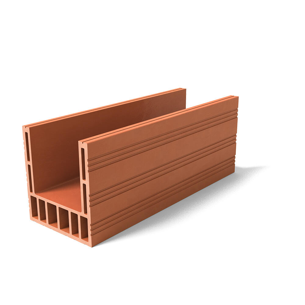 Brique linteau sismique calepinage Haut 21,9 cm - 2