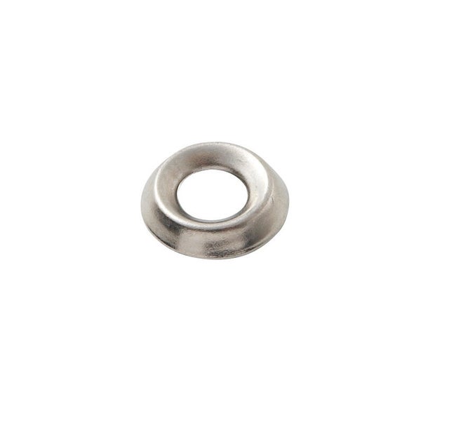 Cuvettes vis acier nickelé Diam. 3,5 mm 10 pièces - VISWOOD