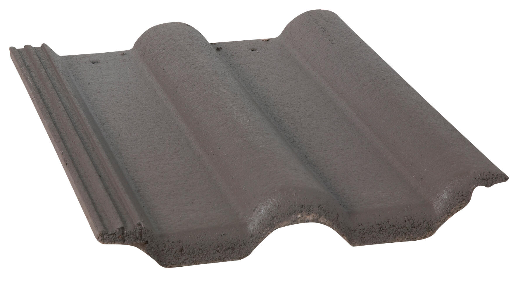 Tuile de rive droite universelle brun - MONIER - 2