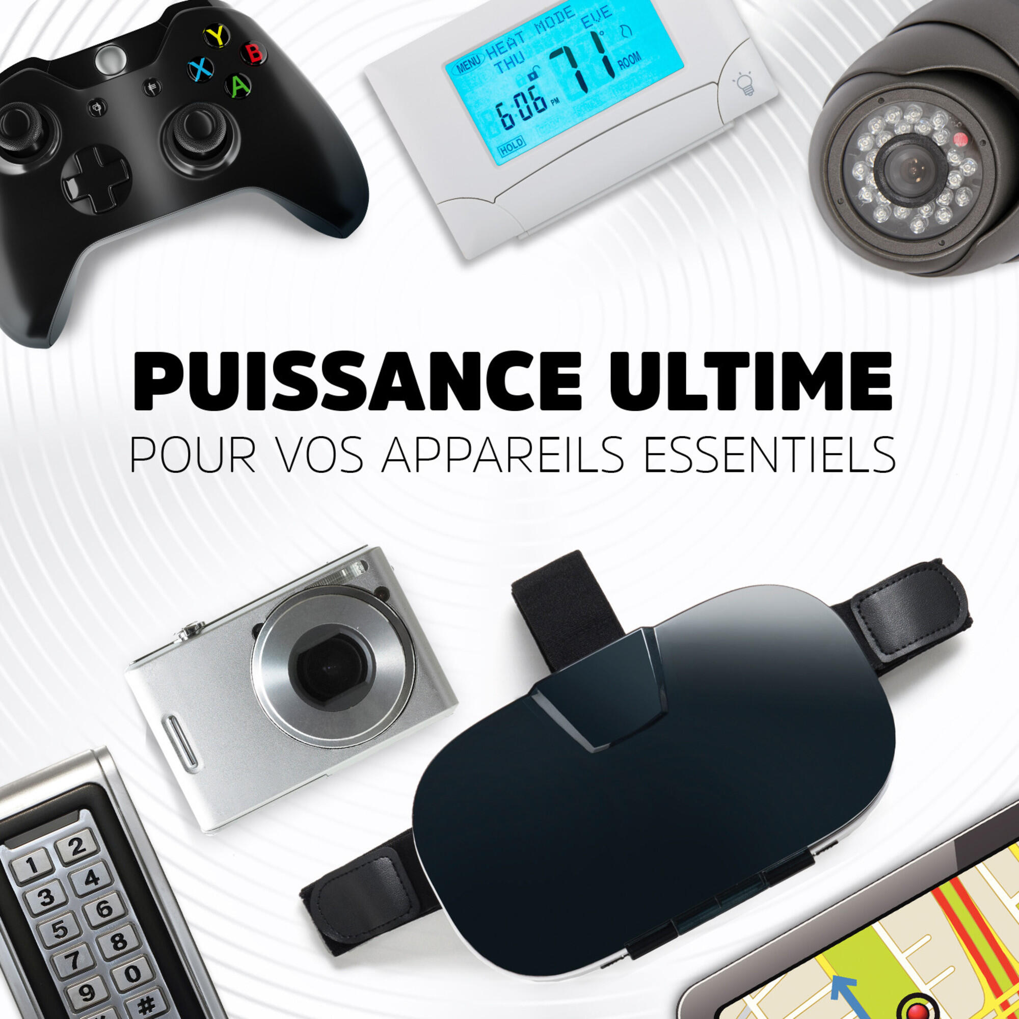 Pile lithium 9v energizer - 6