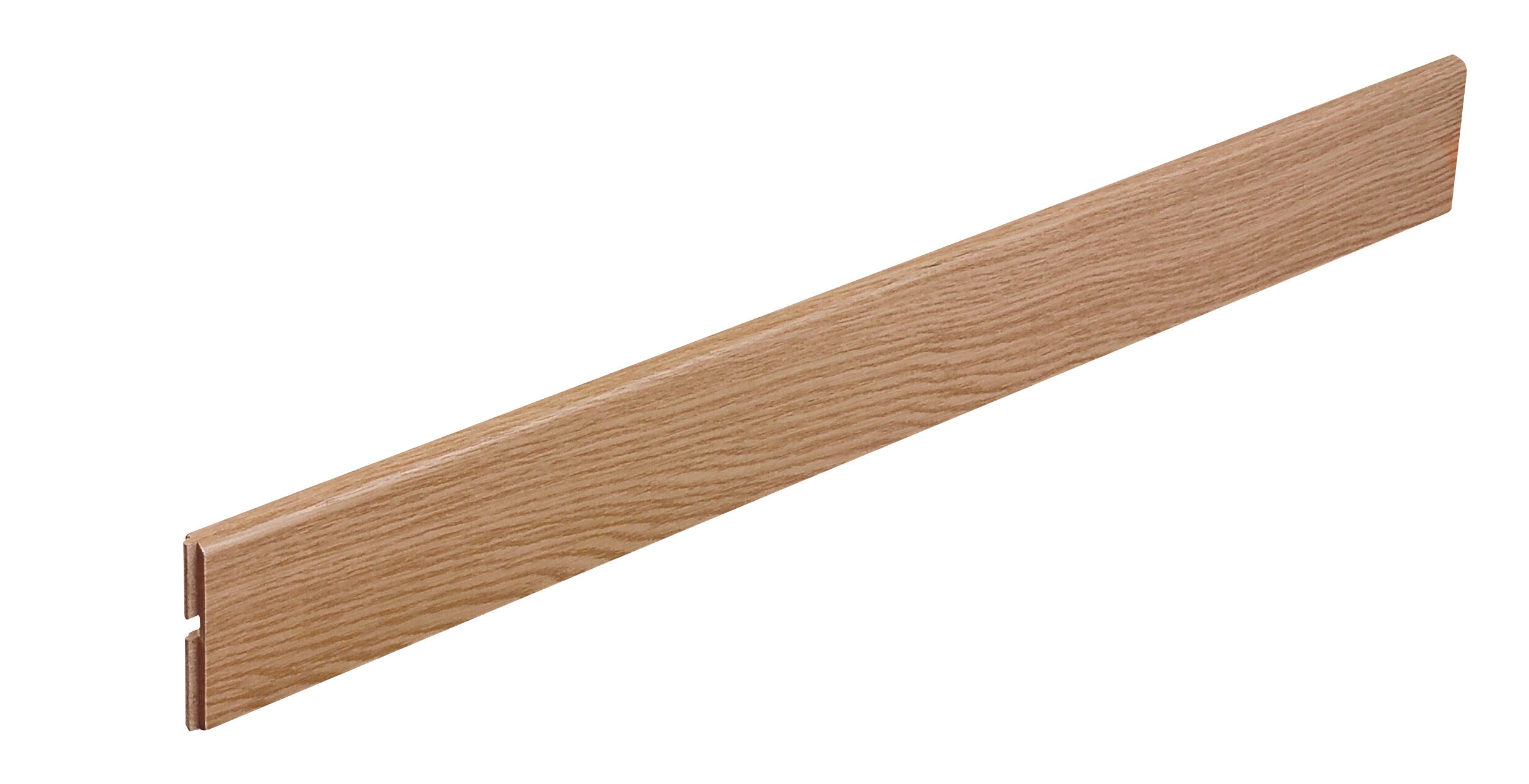 5 plinthes MDF effet bois H.7 x Ep.0,8 cm Long.2,2m Chene Naturel - 2