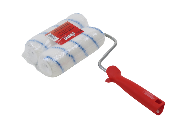 Rouleau peinture polyester tissé 12 mm Long. 180 mm pour surfaces régulières - L'OUTIL PARFAIT - 2