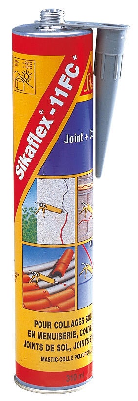 Mastic multi-usages 11FC marron Sikaflex - SIKA - 6