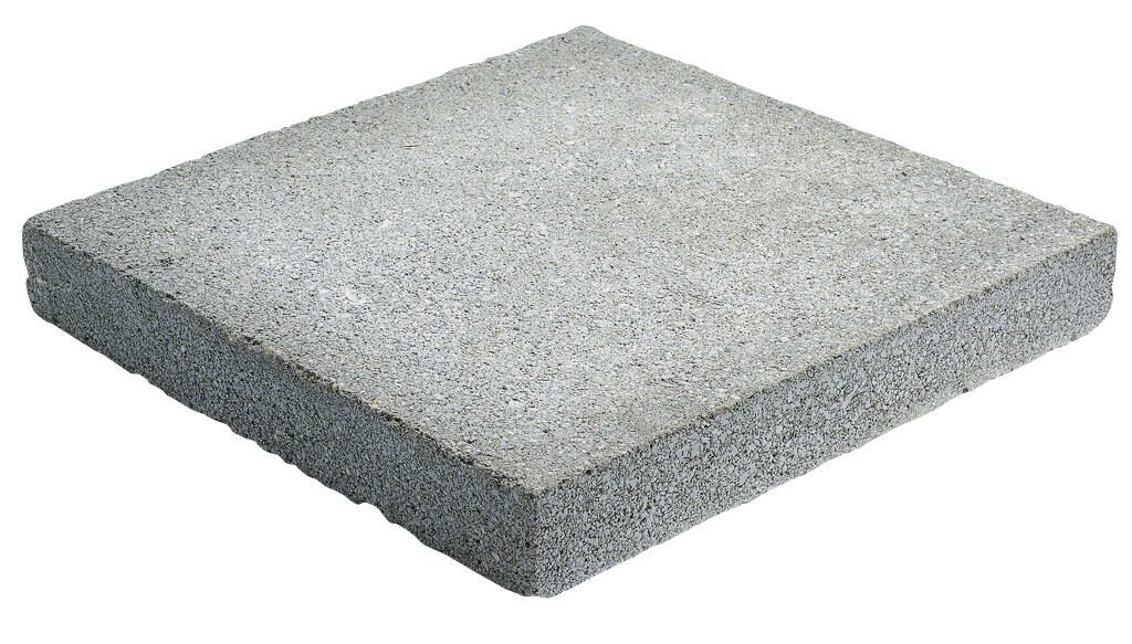Chapeau plat de pilier gris l.25 x P.25 cm - 2