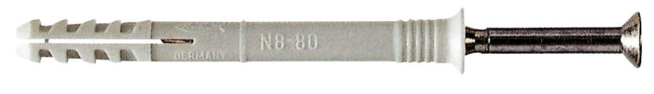 Chevilles à frapper nylon 8 X 80 BOITE 50 pcs - 5