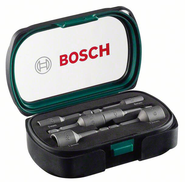 Coffret de 6 douilles 1/4