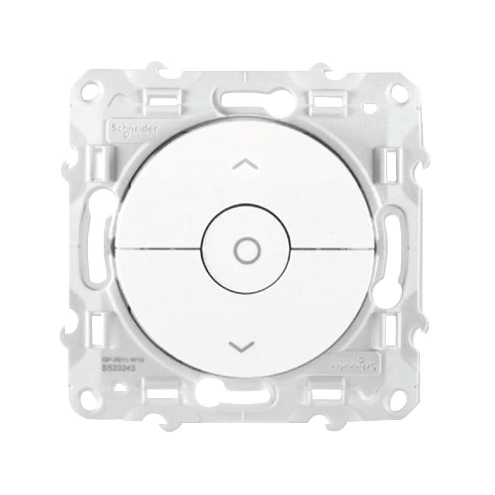 Interrupteur volet roulant blanc Odace - SCHNEIDER ELECTRIC - 8