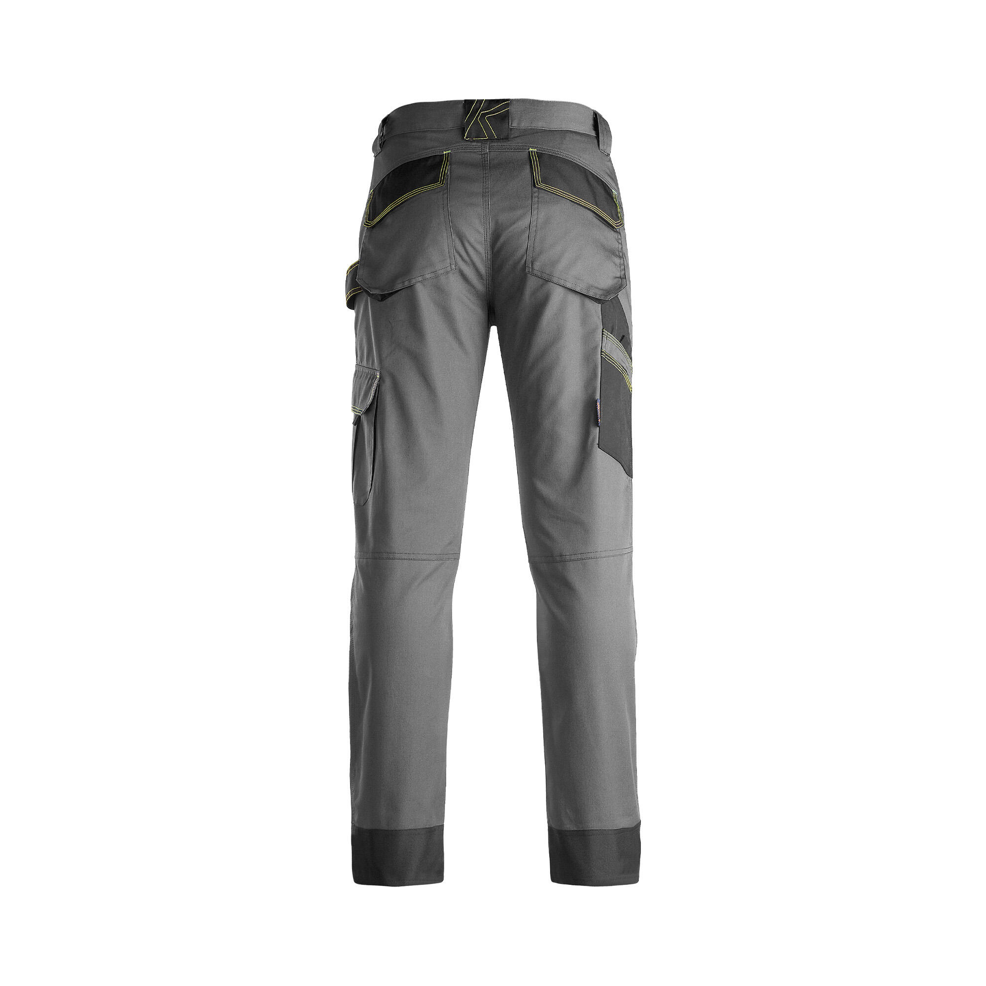 Pantalon de travail gris et noir T.M SPOT - KAPRIOL - 4