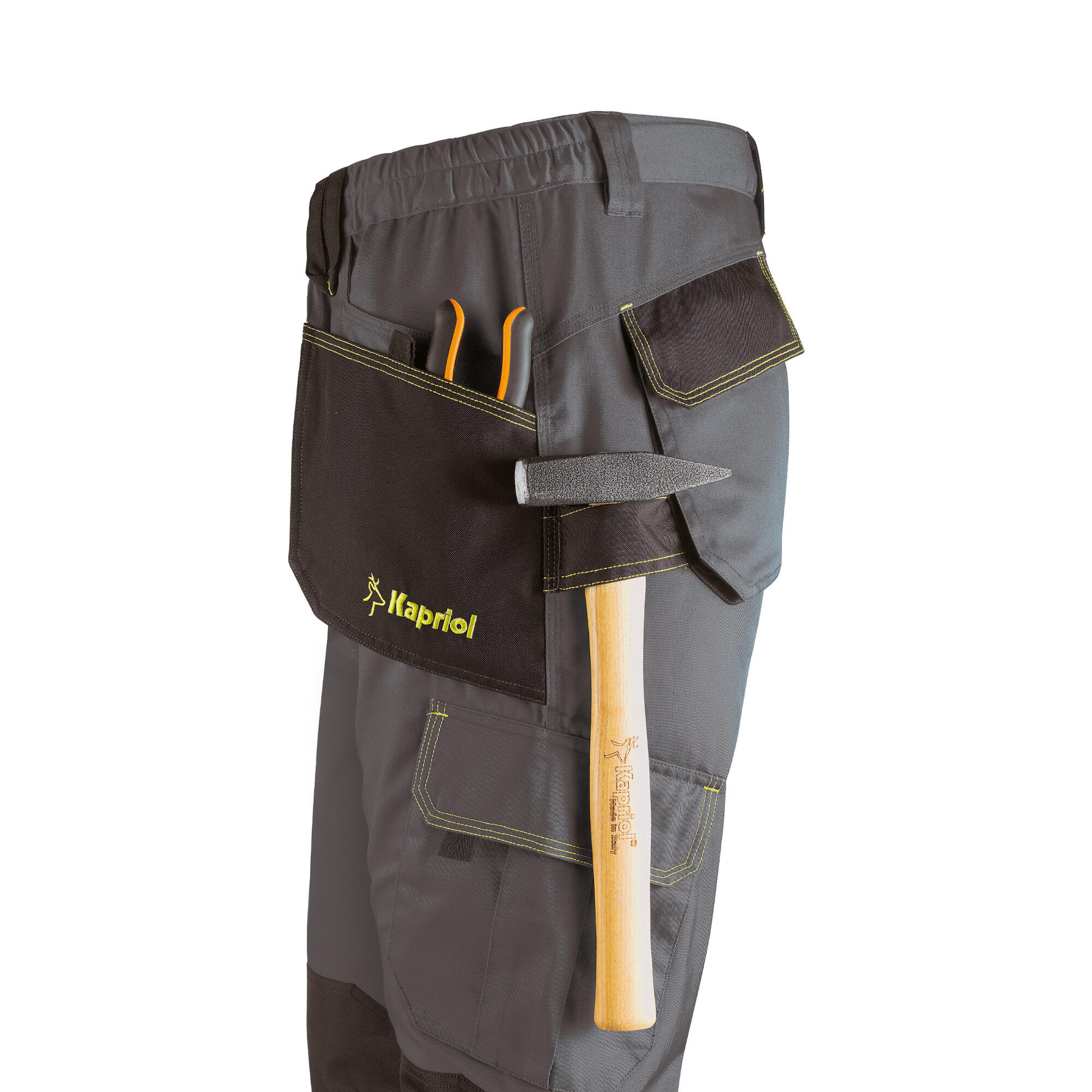 Pantalon de travail gris et noir T.M SPOT - KAPRIOL - 2