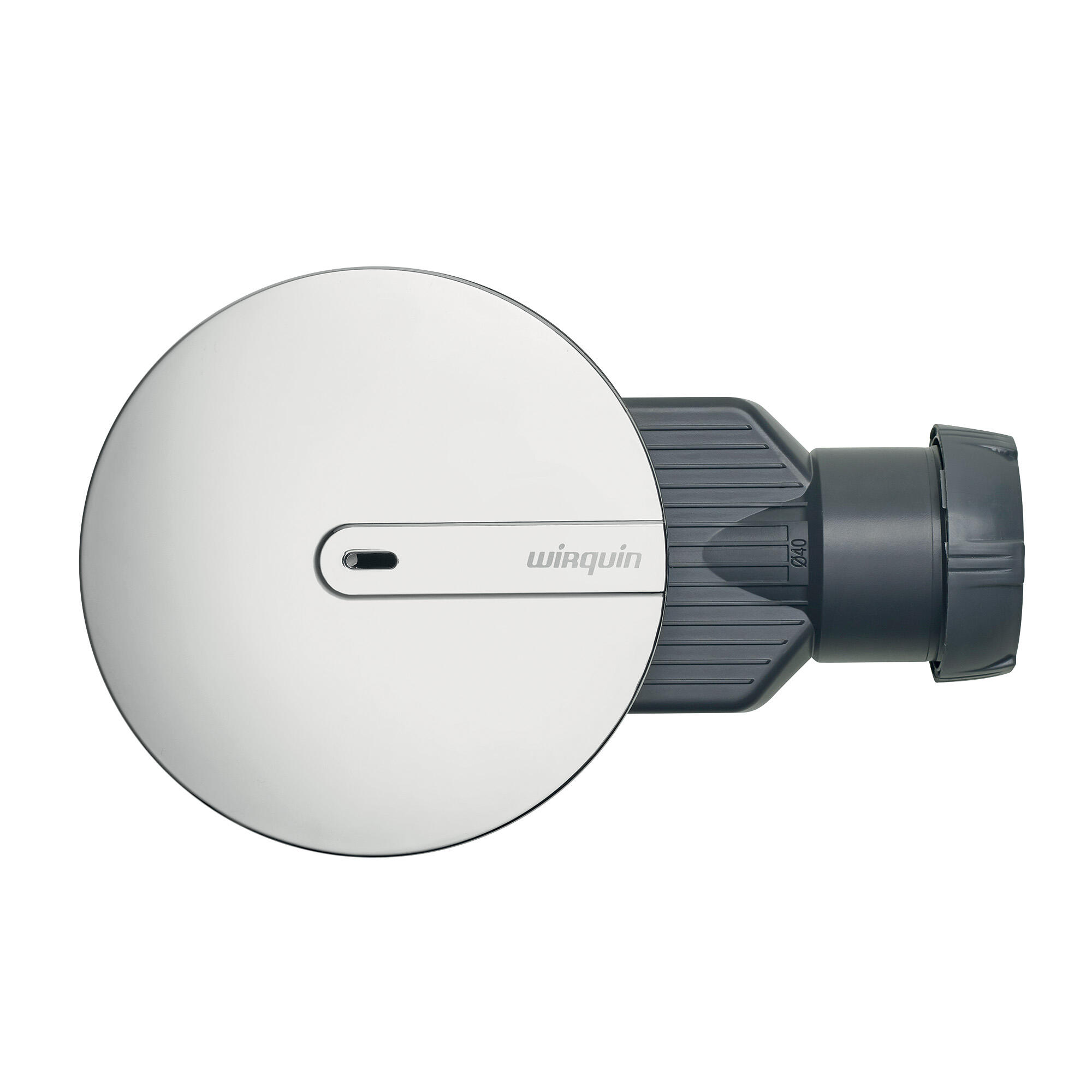 Bonde de douche slim pour receveur Ø90 mm sortie horizontale - Wirquin Pro - 6