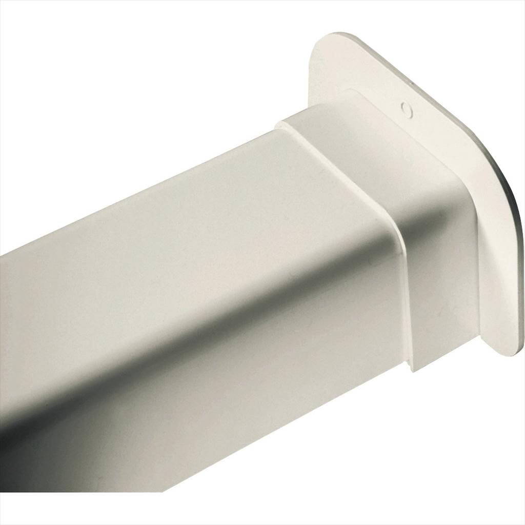 Angle plat 90° goulotte climatisation 80x60 - 4