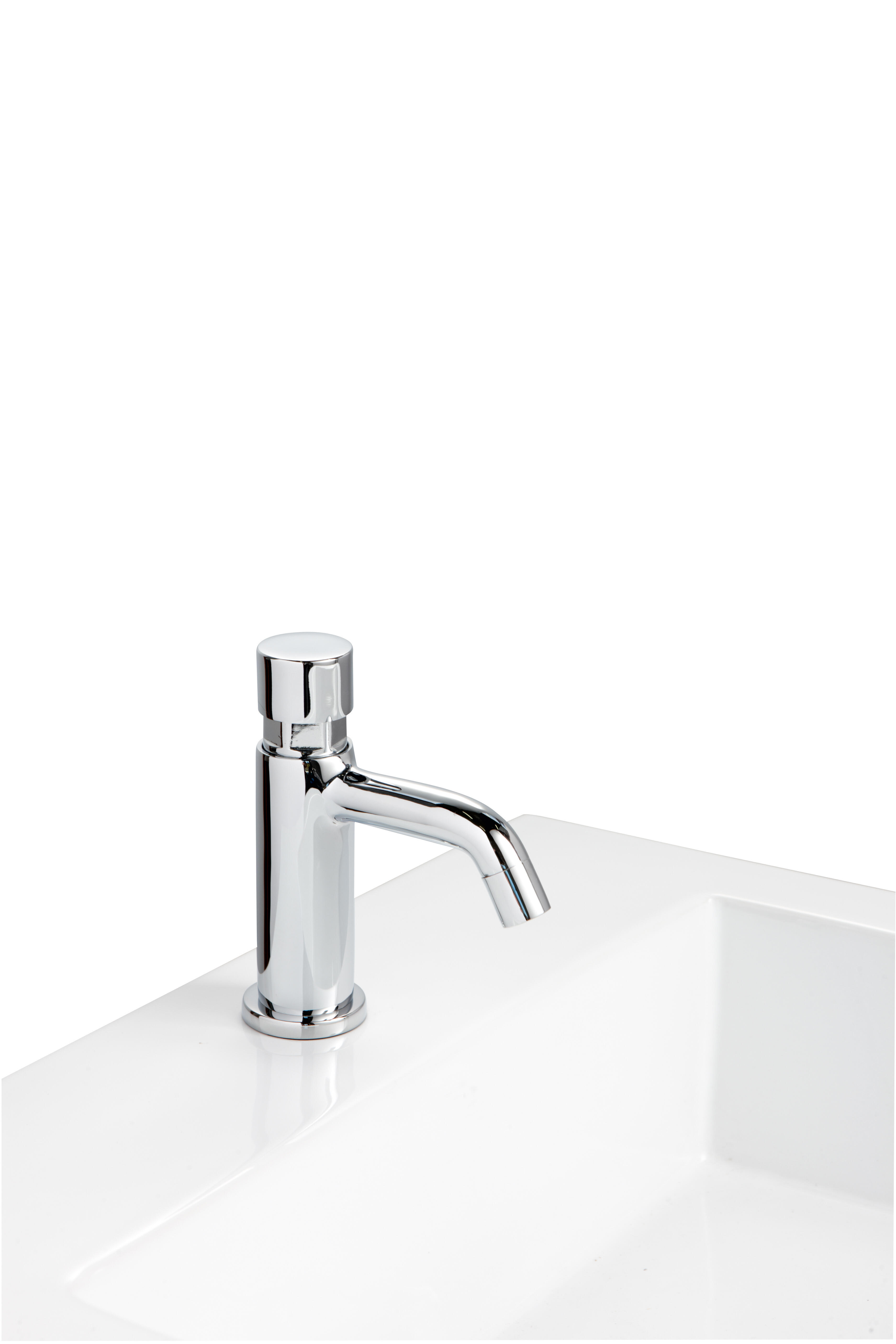 Robinet lave-mains - Chromé - Cilindro Push - 2