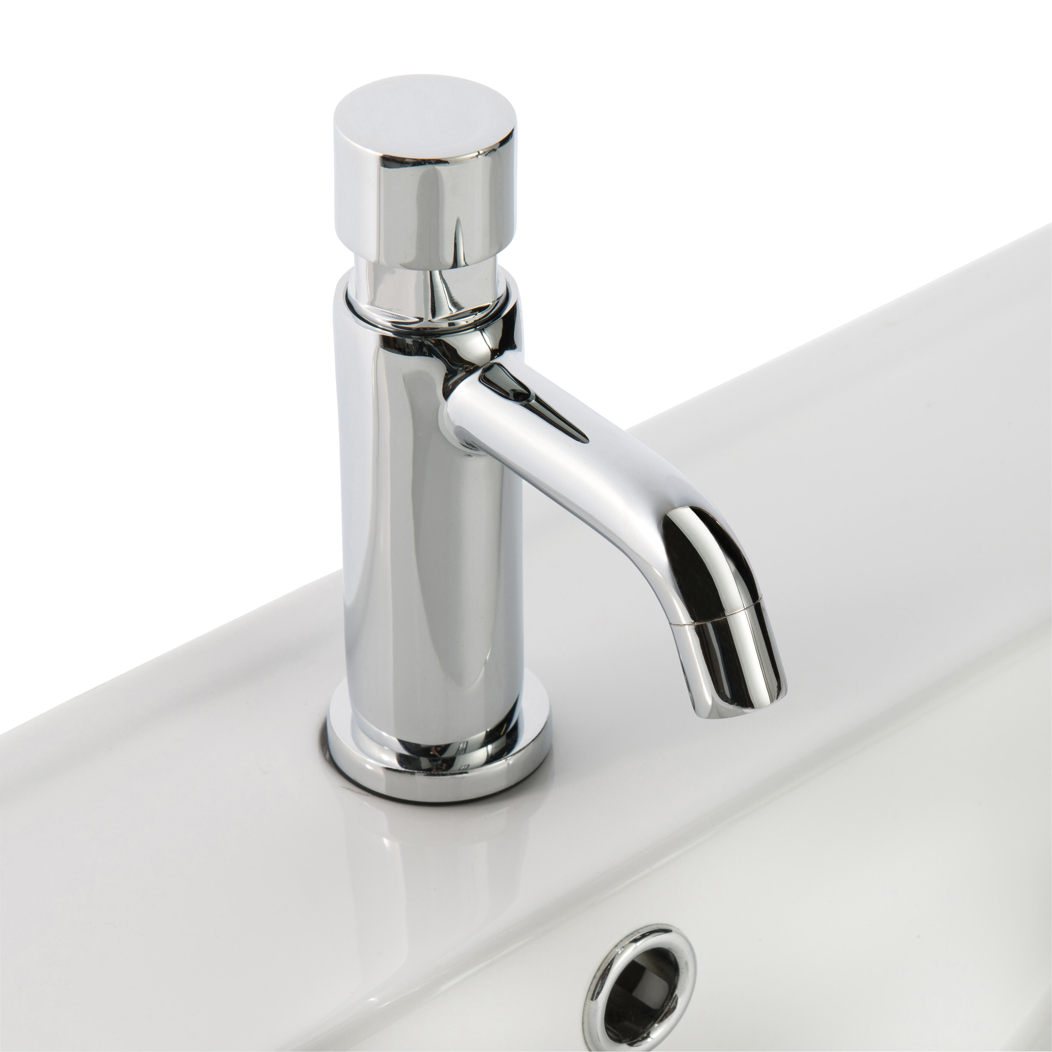 Robinet lave-mains - Chromé - Cilindro Push - 3