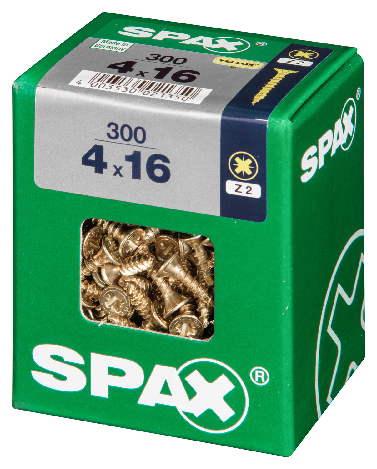 Vis bois Diam. 4 x 16 mm Boîte de 300 - SPAX - 3
