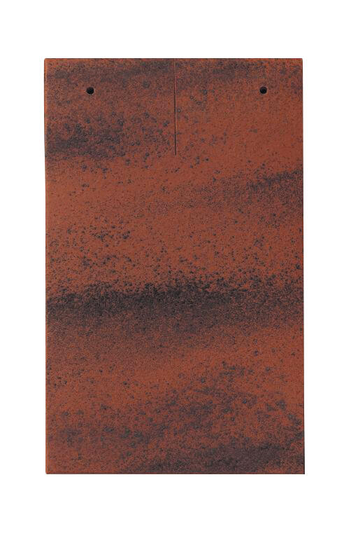 Tuile Plate de Pays terre cuite rouge vieilli - MONIER - 2