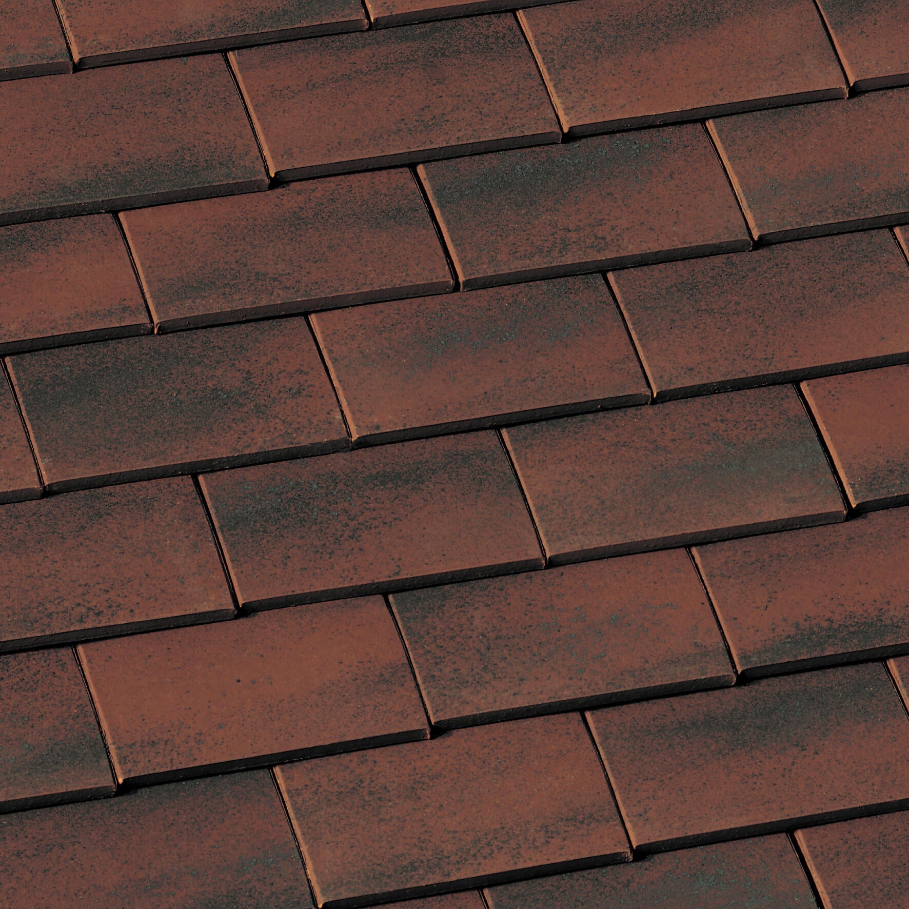 Tuile Plate de Pays terre cuite rouge vieilli - MONIER - 3