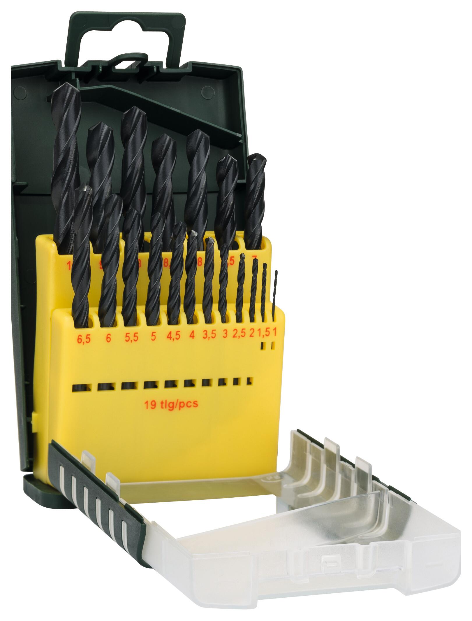 Coffret de 19 forets métaux laminés HSS Diam.1 à 10 mm - BOSCH - 3