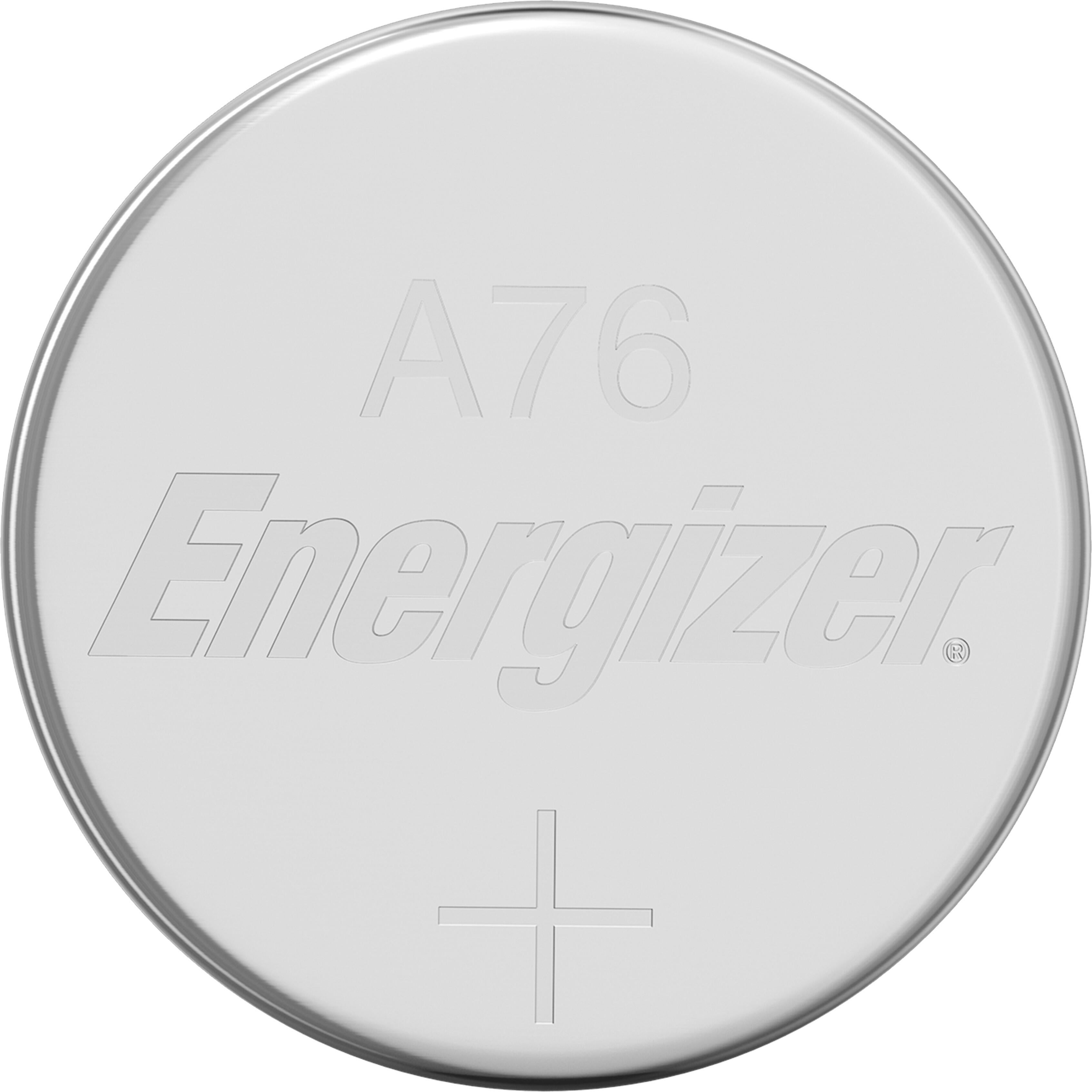 Piles bouton Energizer Alcaline LR44/A76, paquet de 2 - 5