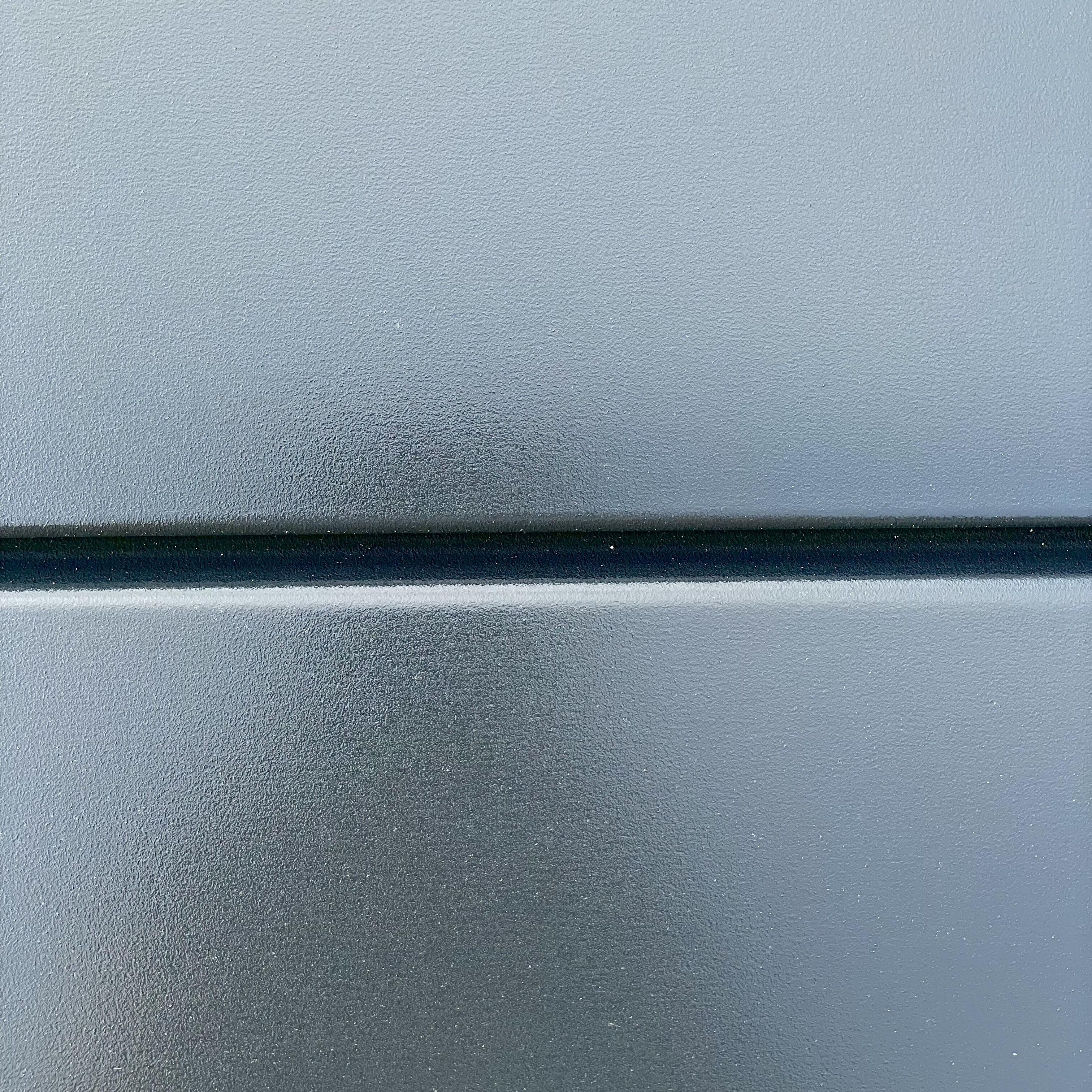 Porte de garage sectionnelle prémontée Motorisée sans rainure H.200 x l.240 Gris  - 8