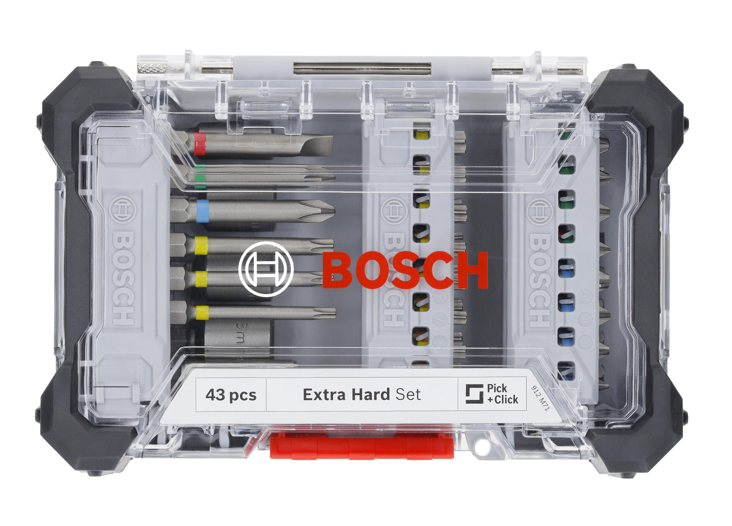 Coffret 32 Embouts Bosch Professional Extra Hard - PH, PZ, T, TH, S, HEX