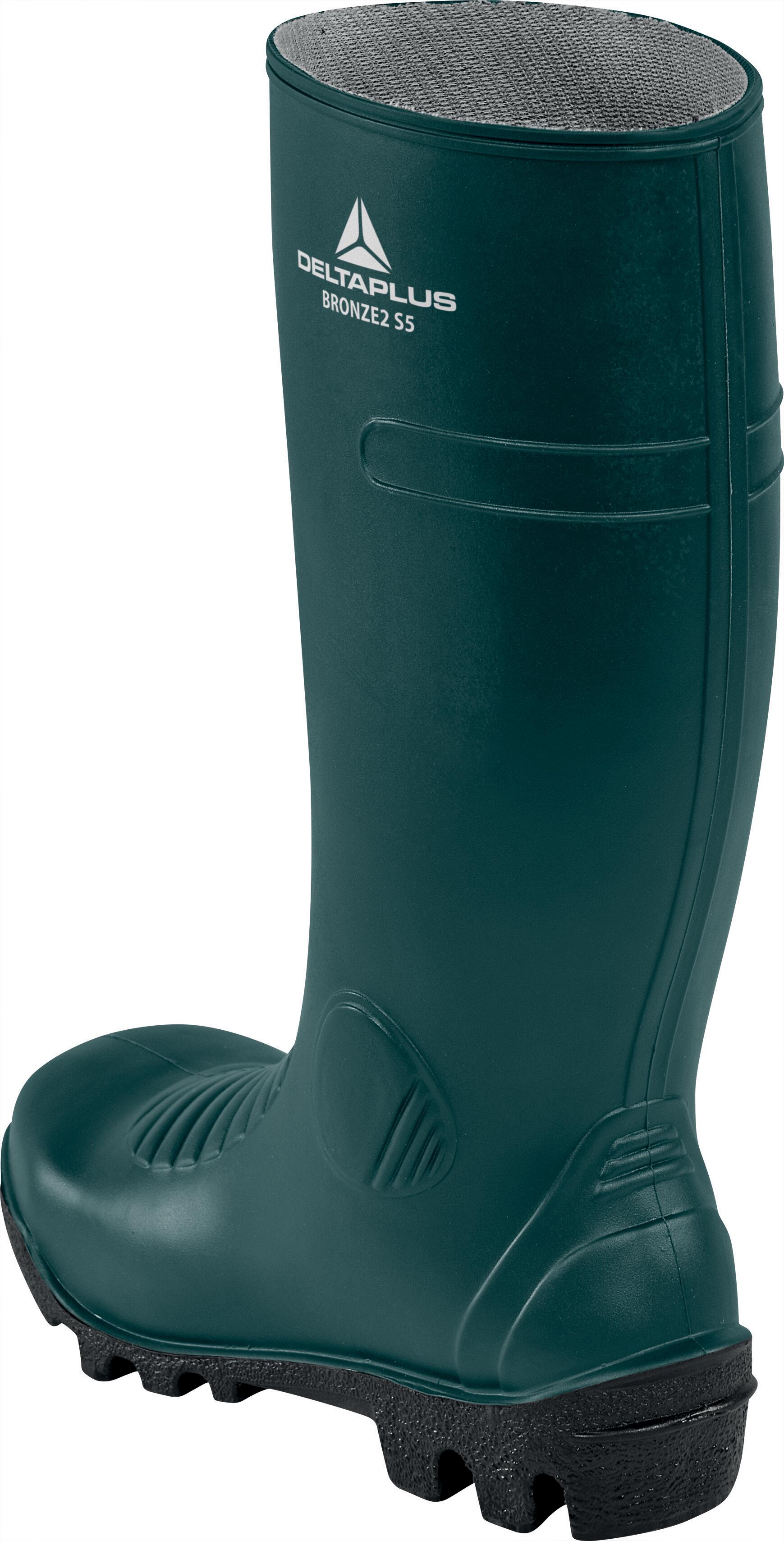 Botte de sécurité verte S5 T.42 BRONZE - DELTAPLUS - 2