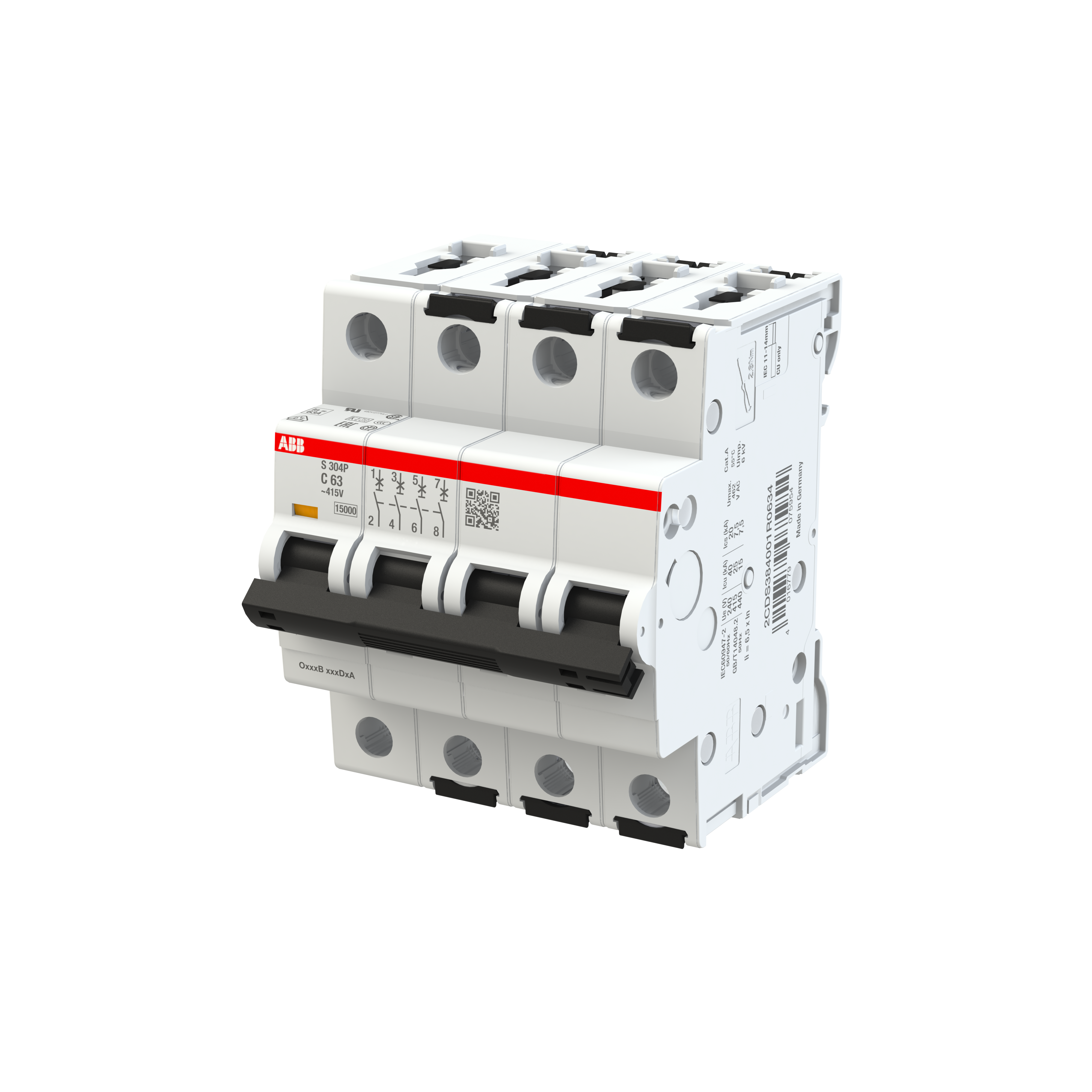 Disjoncteur Triphase 63a