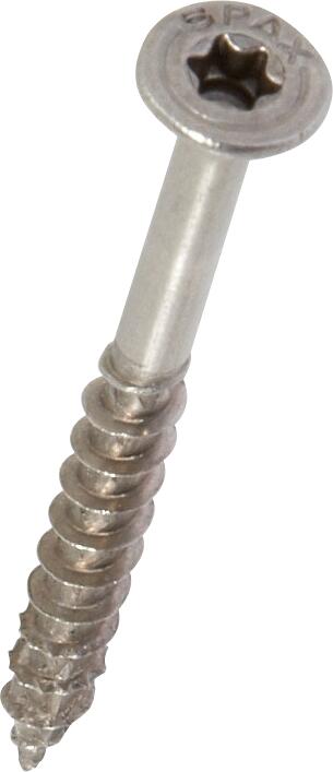 Vis façade inox A2 Diam. 5,0 x 60 mm Boîte de 175  - SPAX