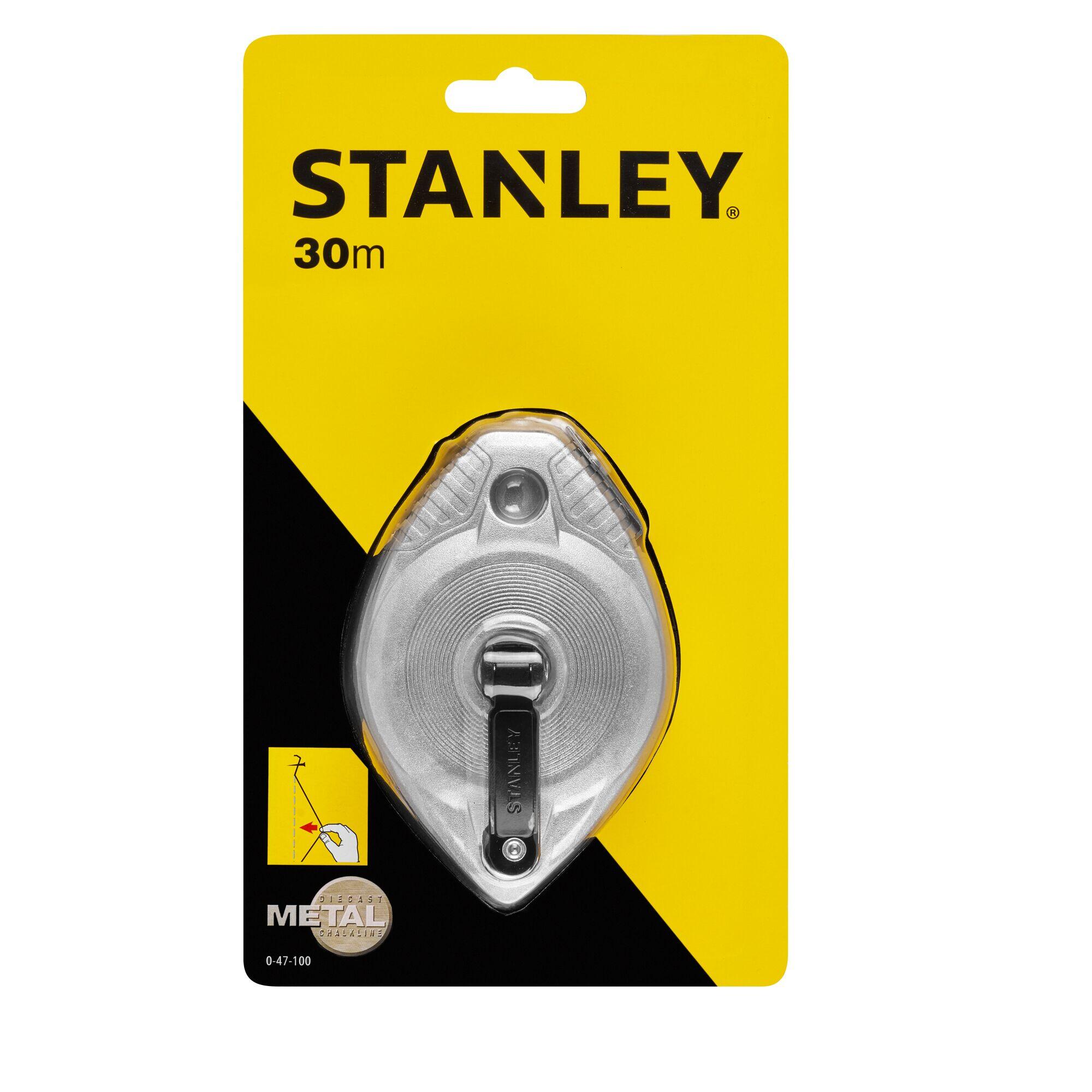 CORDEAU TRACEUR 30 METRES BOITIER METAL- STANLEY - 5