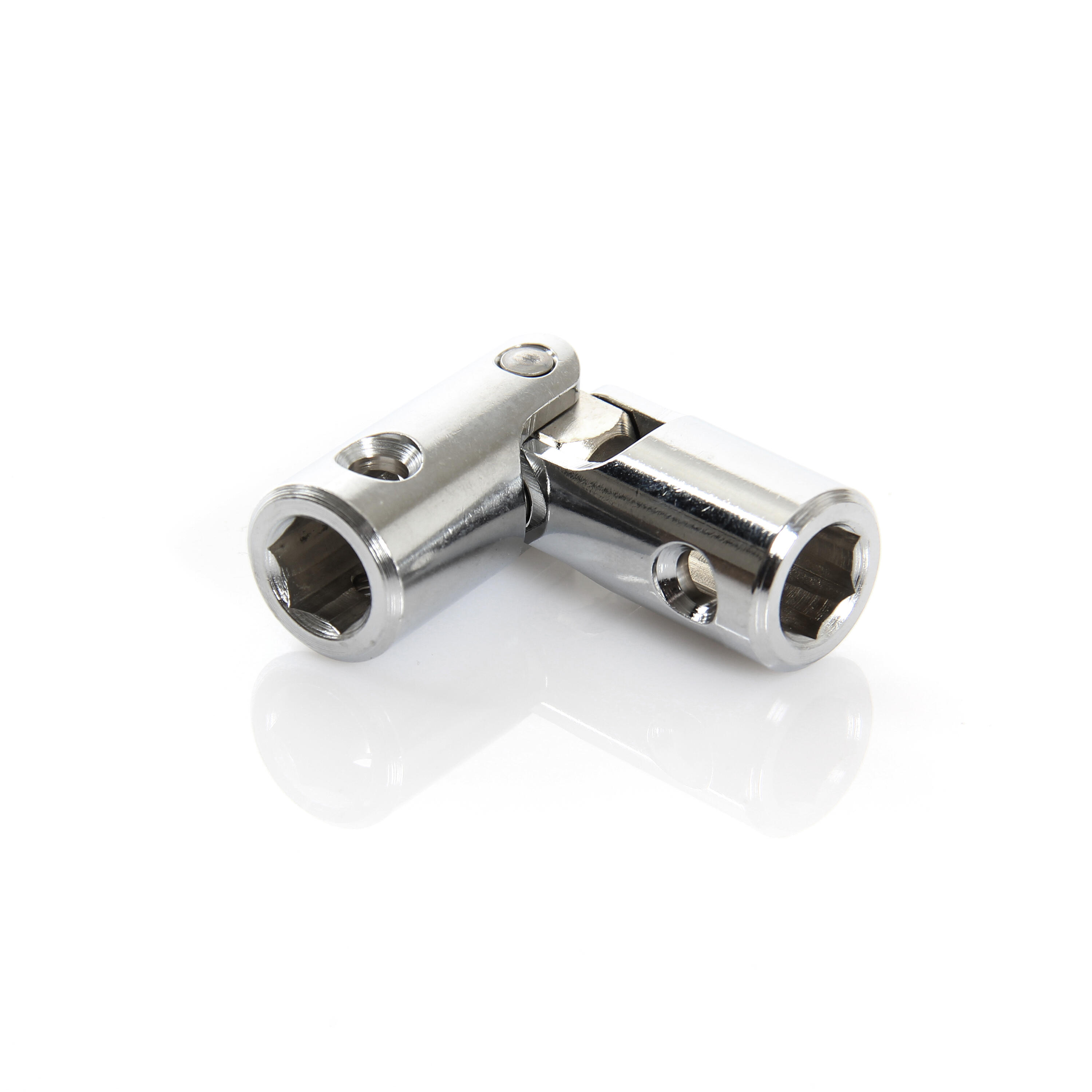 Cardan hexagonal chromé 10 mm - 2