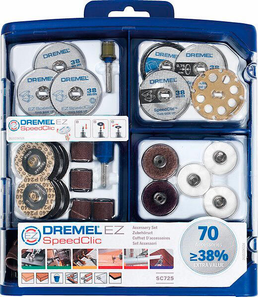 Coffret d'accessoires speedclic - DREMEL - 5