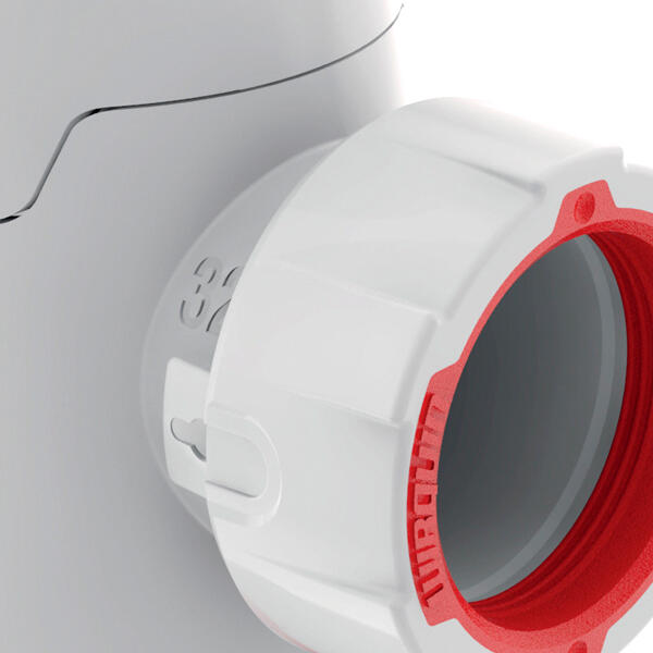 Siphon pour lavabo Diam.32 mm réglable en hauteur blanc NF - WIRQUIN Néo - 4