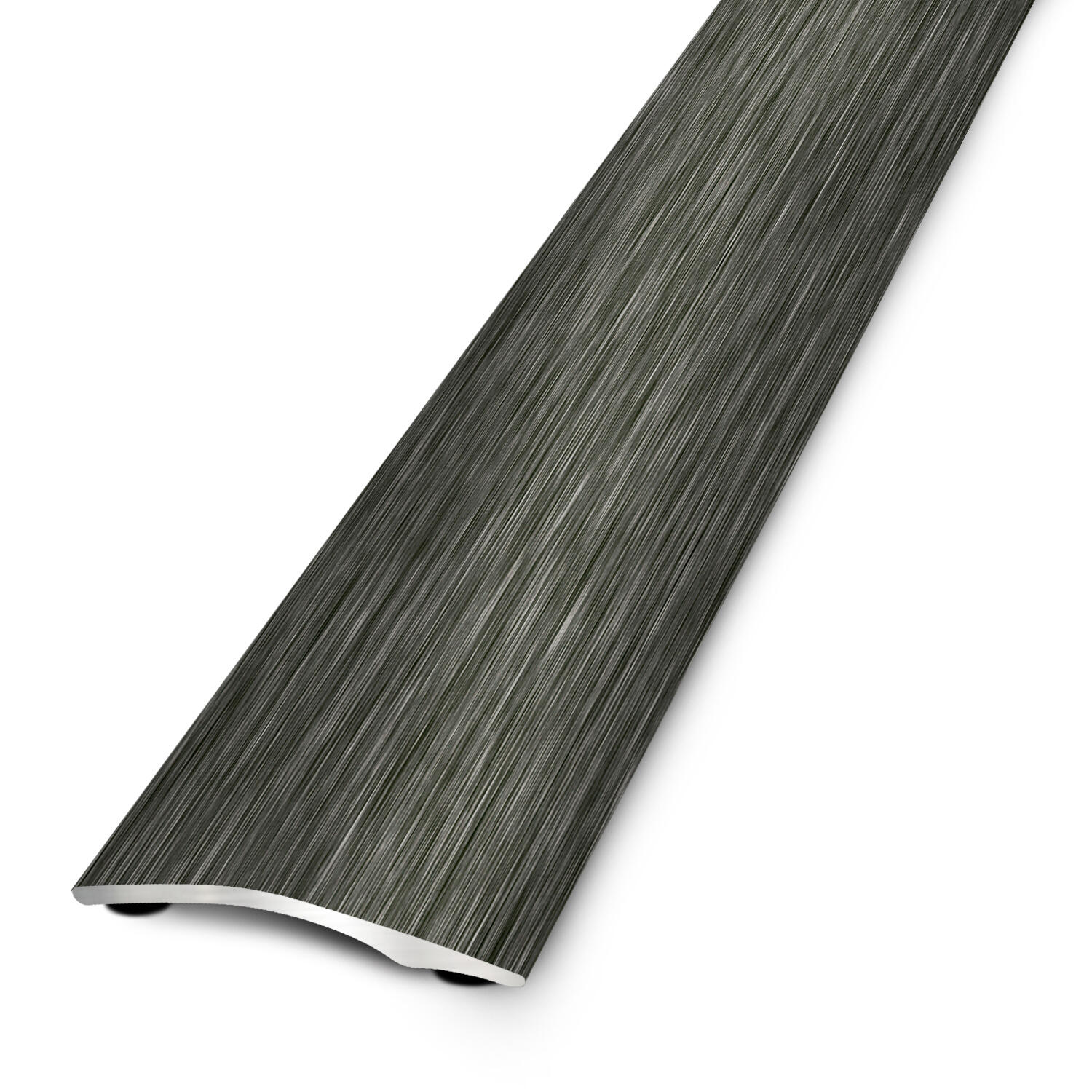 Barre de seuil aluminium métal oxydé auto-adhésif L.93 x l.2,70 cm  - 3