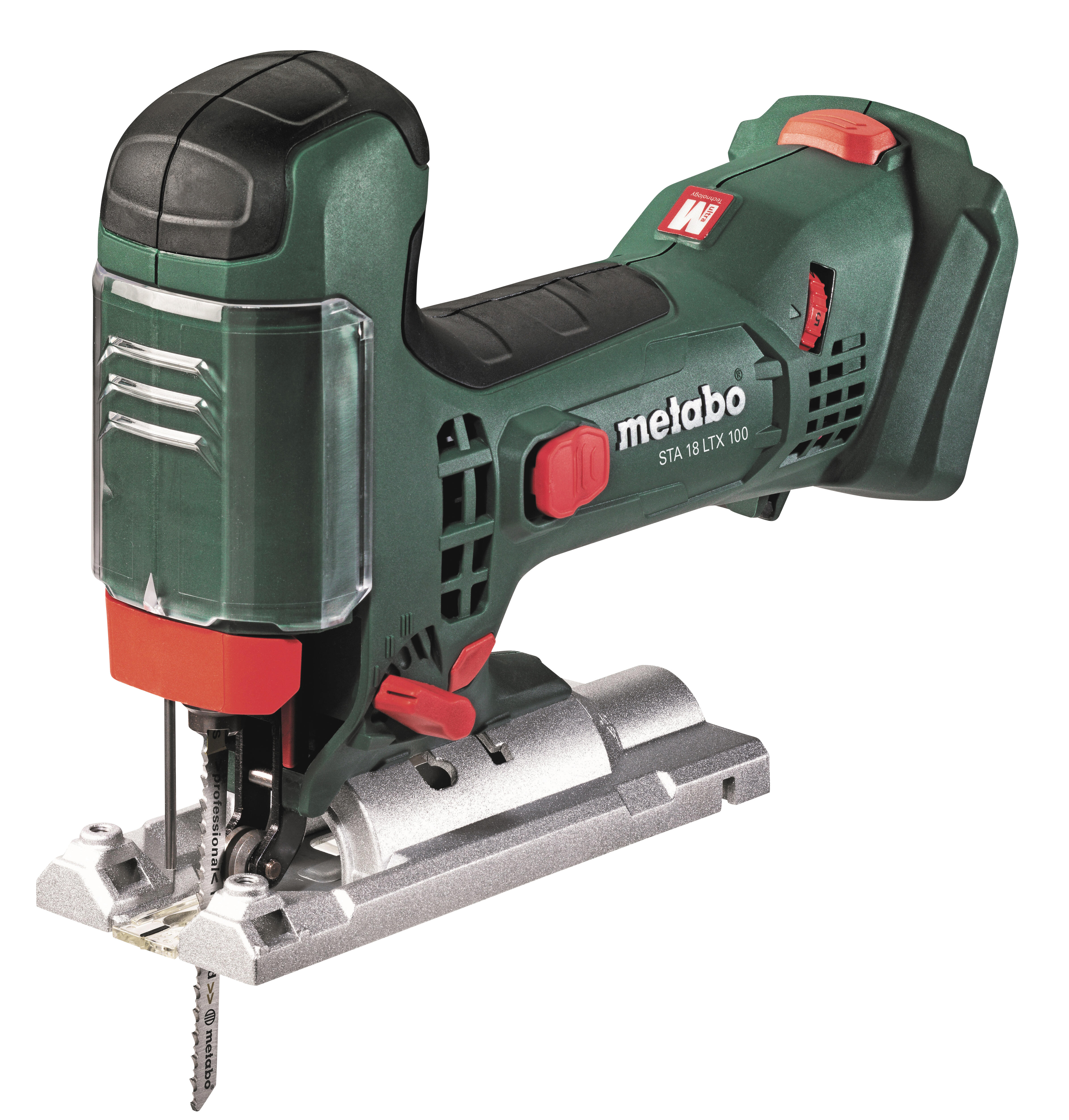 Scie sauteuse sans fil 18V Coupe Max.100 mm sans batterie ni chargeur en coffret Metaloc STA18LTX100 601002840 - METABO - 5