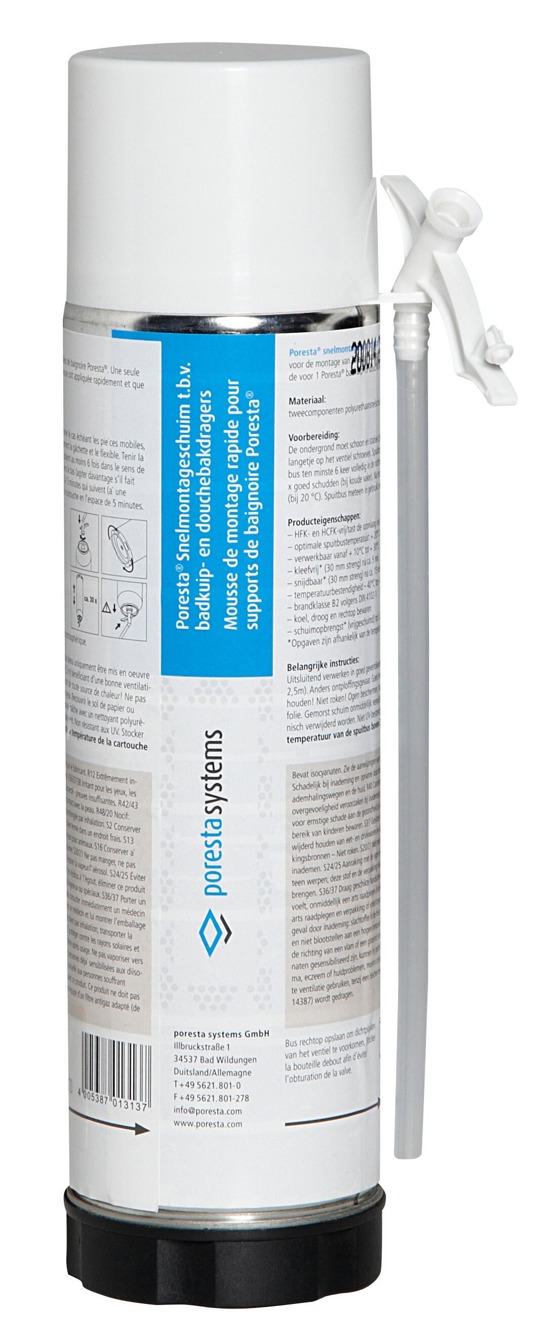 Mousse de montage bi-composant 400 ml - 2
