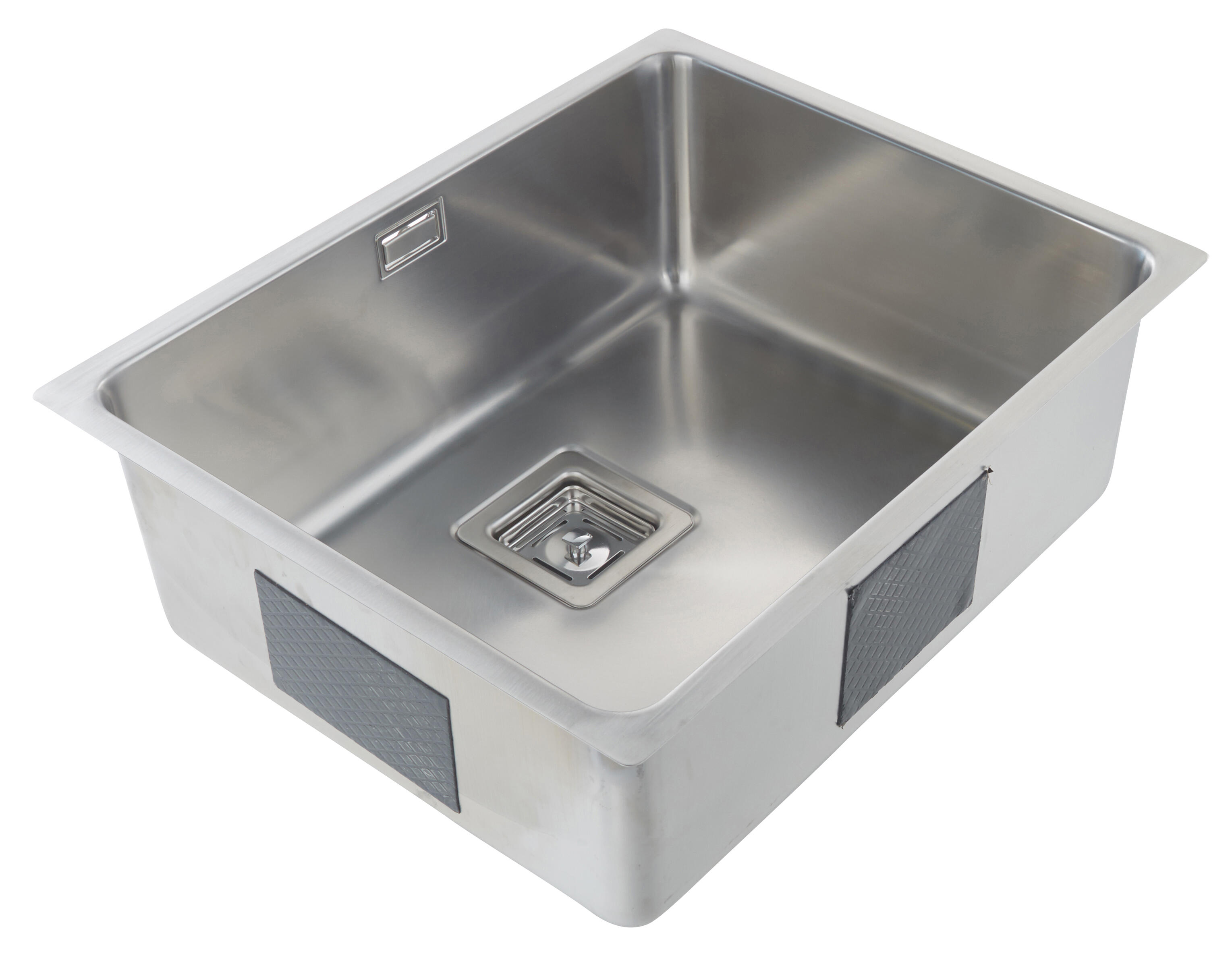 Cuve rectangulaire à encastrer ou sous plan en inox 50 cm - 