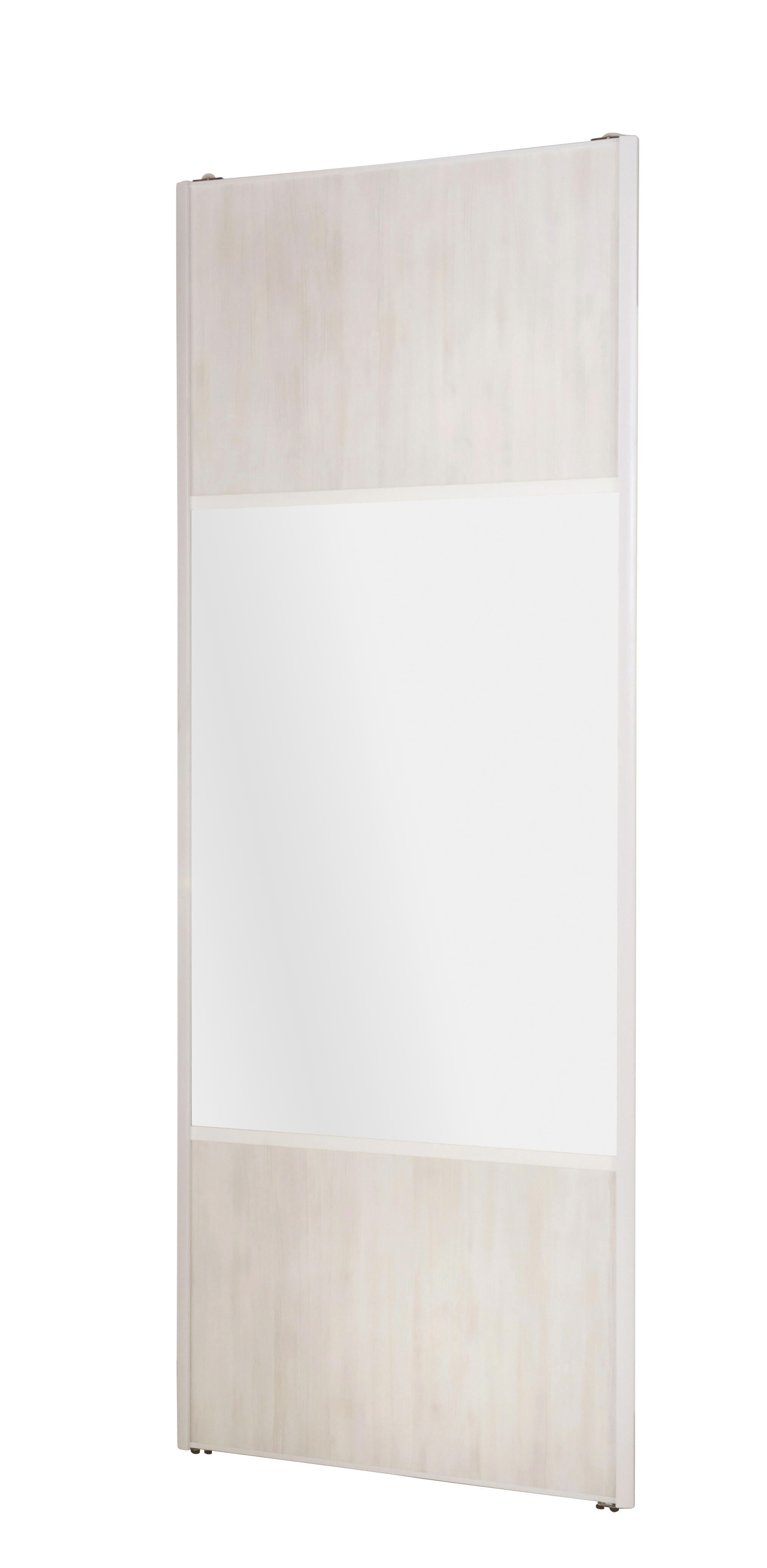 Porte de placard coulissante - 1 Vantail décor Chêne Cendré 10x600x2500mm - 4