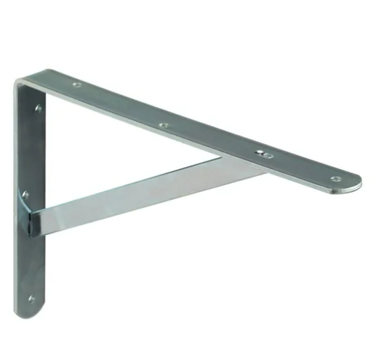 ESCUADRA METALICA PARA BALDA REFORZADA DOLMEN PLATA 323 X 500  MM