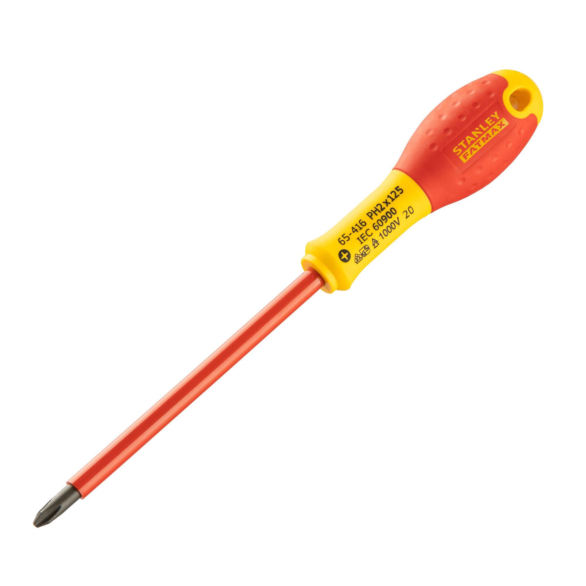 TOURNEVIS ISOLE 1000V PH2X125MM - STANLEY - 2