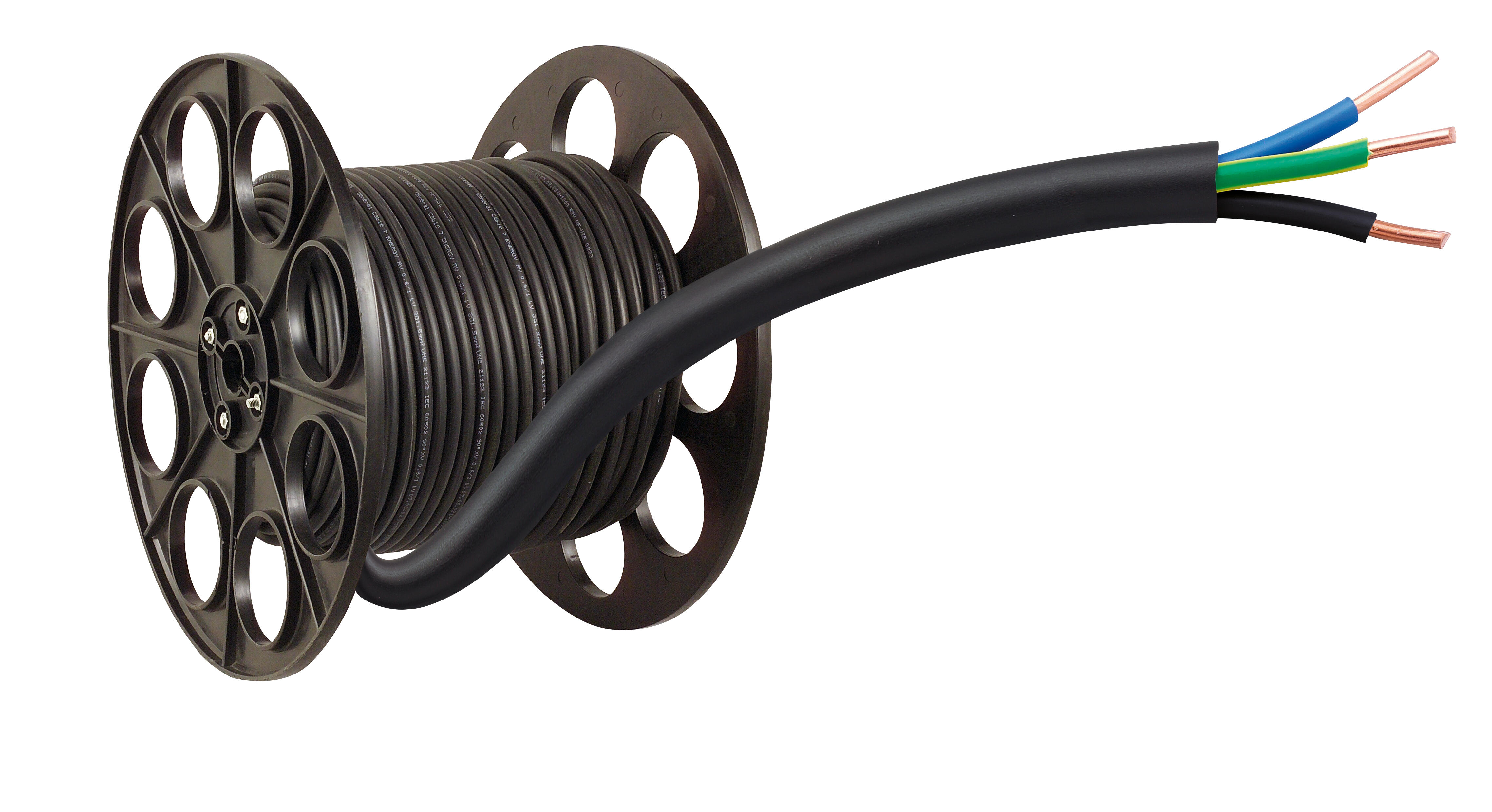 Câble électrique R2V 2x1,5 mm² 25 m - NEXANS - 2