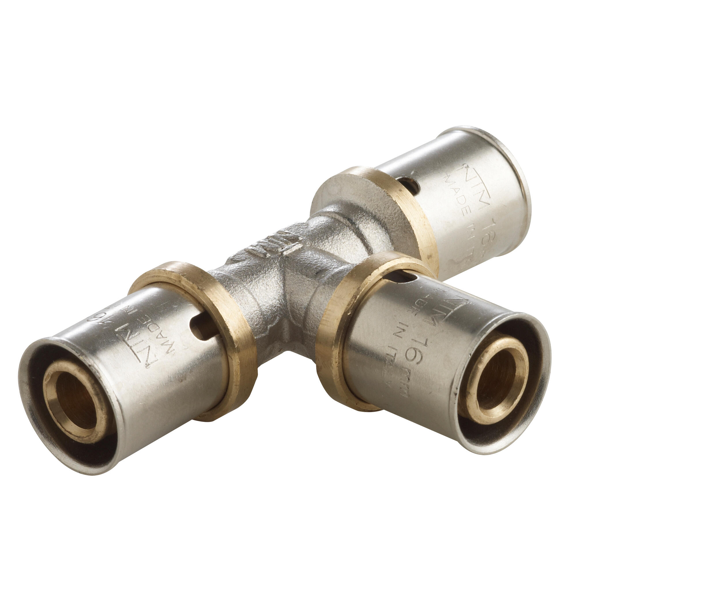 Raccord té multicouche à sertir Diam.16 mm - 2